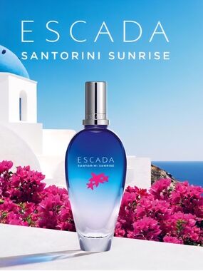 NEW- Limited Edition Escaping With Escada Santorini Sunrise EDT 100ml Sealed